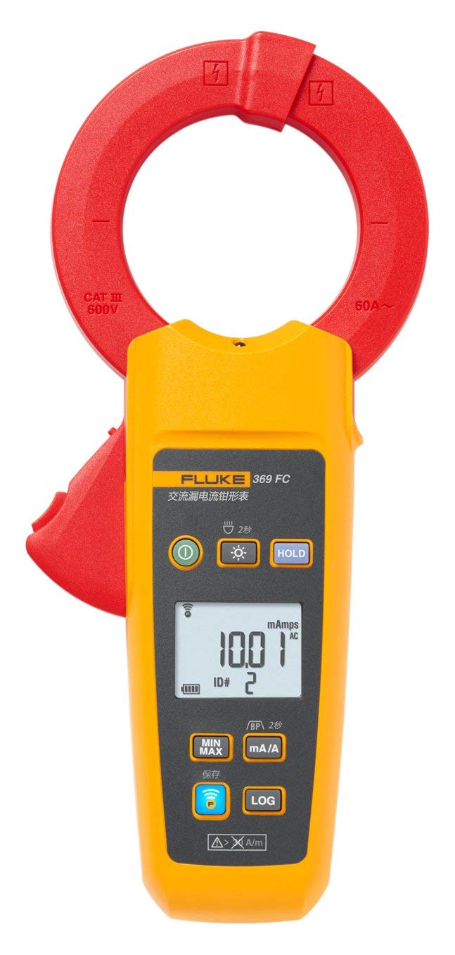 Fluke 369 FC inalámbrico fuga Pinza amperimétrica, 61 mm mandíbula