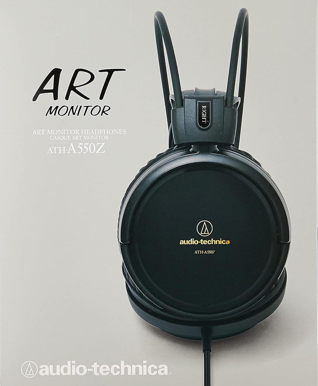 Audio-Technica A550Z Auriculares de alta Fidelidad Cerrados Negro