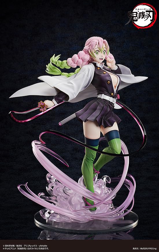 Demon Slayer: Kimetsu no Yaiba statuette PVC 1/4 Mitsuri Kanroji Deluxe Edition 41 cm