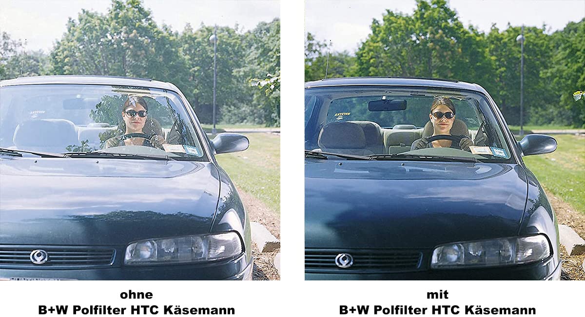 B+W Käsemann - Filtro polarizador Circular (Alta transmisión, MRC Nano Master, 72 mm, 16 Unidades, Fino)