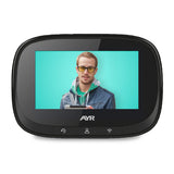 Mirilla Digital WiFi AYR 762. Protege TU Puerta. Gran Pantalla de 4,3", Sensor de Movimiento, Infrarrojos y visión Nocturna. Prúebala con Alexa y Google Home.