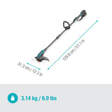GARDENA PowerTrim 30 18V Set 4.0 Ah Potente Recortadora de Césped con Batería 18V P4A