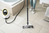 Kärcher Limpiadora de vapor SC 2 Deluxe, rendimiento: aprox. 75m², depósito: 1 l, presión: máx. 3,2 bar, tiempo de calentamiento: 6,5 min., 1500W, incluye kit de limpieza Easyfix y 3 boquillas