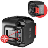 JOBY Beamo LED Light for Smartphone and Mirrorless Camera - Compact, Wireless Charging, Bluetooth, Waterproof, for Vlogging, Photo and Video Content Creation, JB01579-BWW