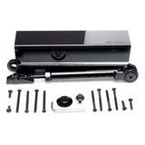 Cisa 1.C1611.05.0.44 - Cierrapuertas new professional-plus f. regulable 2ñ6 con retencion negro