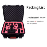 FPVtosky Maleta Profesional para dji FPV - Estuche de Transporte para dji FPV Fly More Combo - Capacidad para 5 Baterías, 2 Juegos de Hélices [Drones y Accesorios No Incluidos]