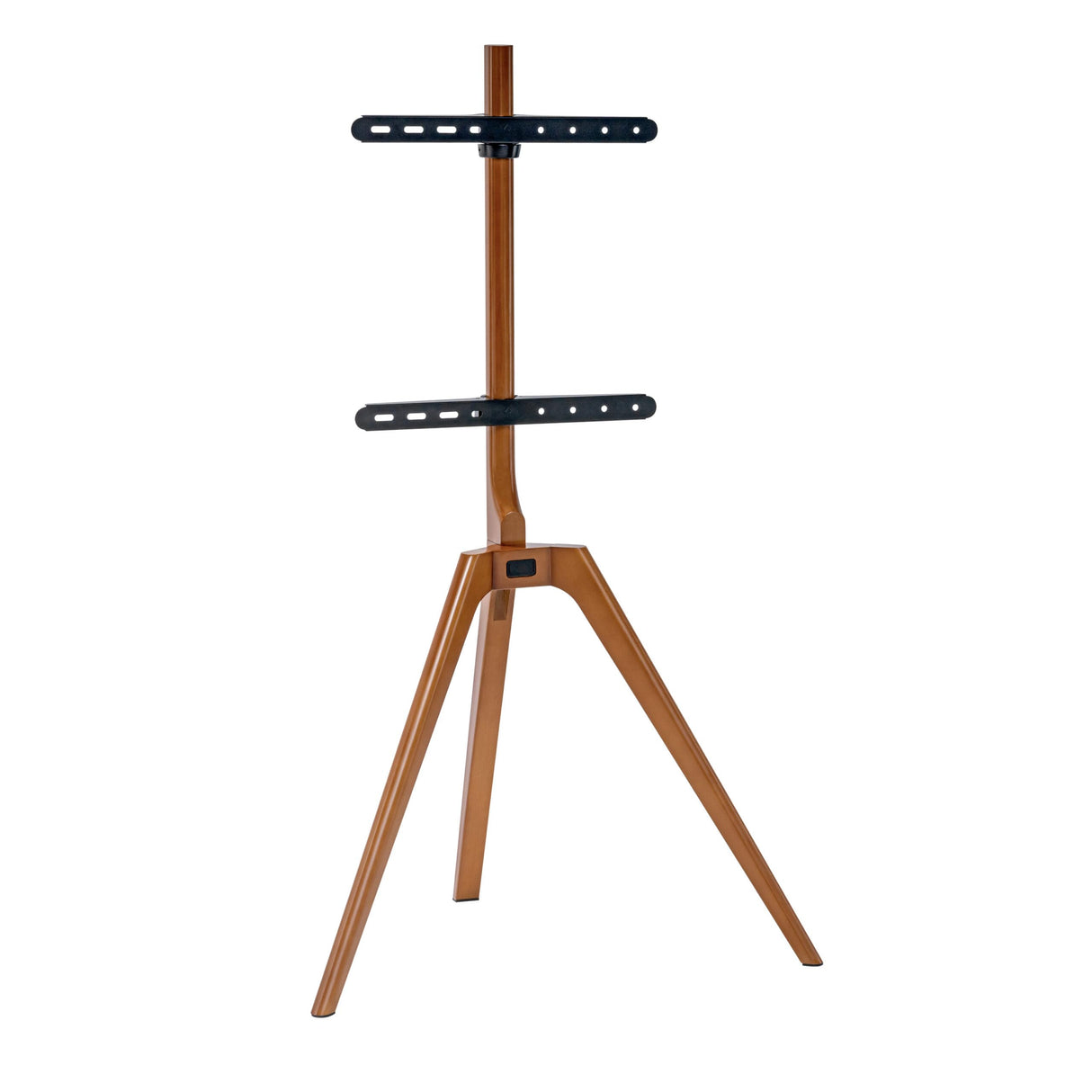 TM Electron - Soporte Pie TV - Compatible con Pantallas de 45” a 65” - Montaje VESA - Diseño Inteligente con Cables Ocultos - Ángulo de Giro de 45º - Correa Antivuelco - Negro