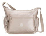 Kipling Gabbie, Bolso Bandolera para Mujer, Talla única, Metallic Glow