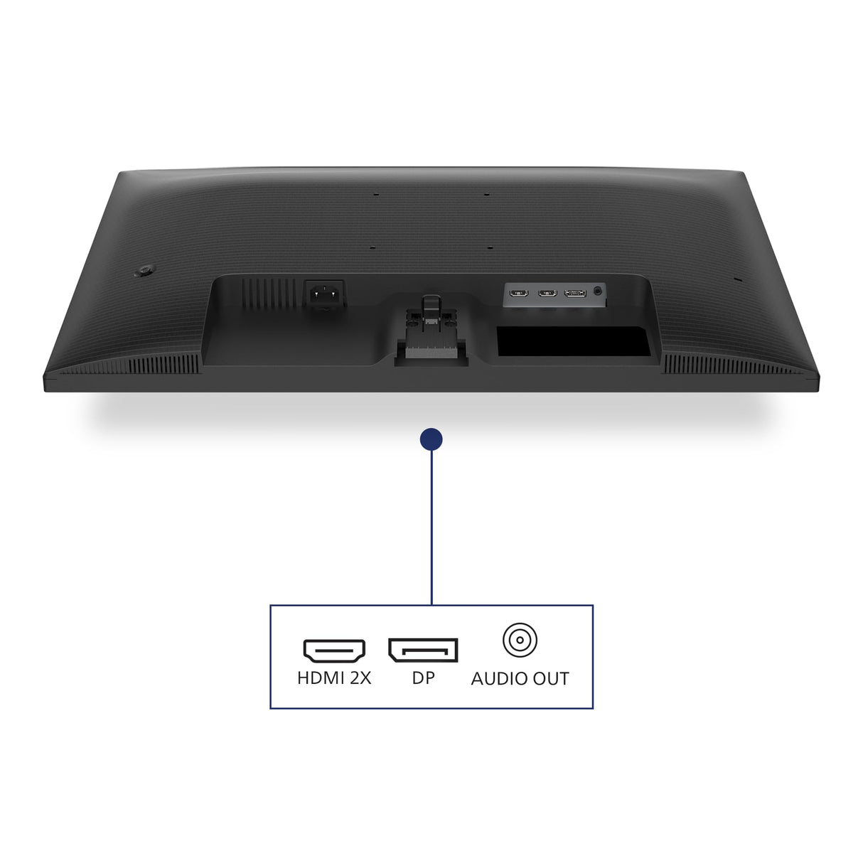 Philips 27E1N1800A Monitor 27" UHD, WLED, 60Hz, IPS, 4 ms GtG, HDR10, Adaptive Sync., Altavoces, (3840x2160, 2X HDMI 2.0, 1x DP 1.4) Negro