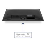 Philips 27E1N1800A Monitor 27" UHD, WLED, 60Hz, IPS, 4 ms GtG, HDR10, Adaptive Sync., Altavoces, (3840x2160, 2X HDMI 2.0, 1x DP 1.4) Negro