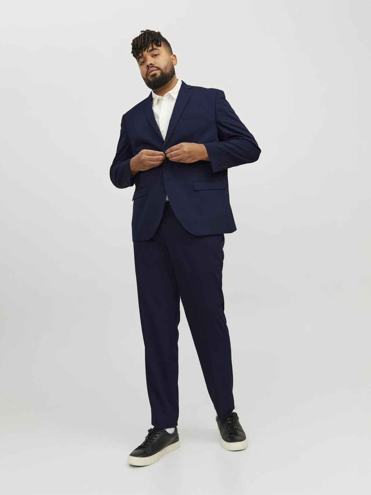 Jack & Jones Jprfranco Suit Ps Traje, Hombre, Medieval Blue, 68 Grande