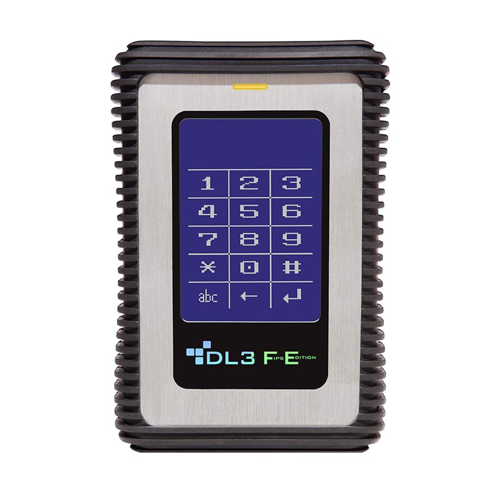 Origin Storage DL3 FIPS Edition 512 GB Negro, Plata - Unidades externas de Estado sólido (512 GB, USB Tipo A, 3.0 (3.1 Gen 1), 550 MB/s, 6 GT/s, 6 Gbit/s)