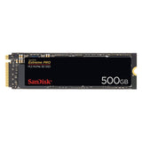 SanDisk Extreme Pro 500 GB M.2 NVMe 3D SSD, Negro (SDSSDXPM2-500G-G25)