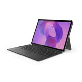 Lenovo Pack Teclado + Cubierta Trasera para Tablet Idea Tab Pro (Poliuretano + Policarbonato, Conexión Pogo-Pin, Soporte Integrado, 16 Teclas de Acceso Rápido) – Color Gris