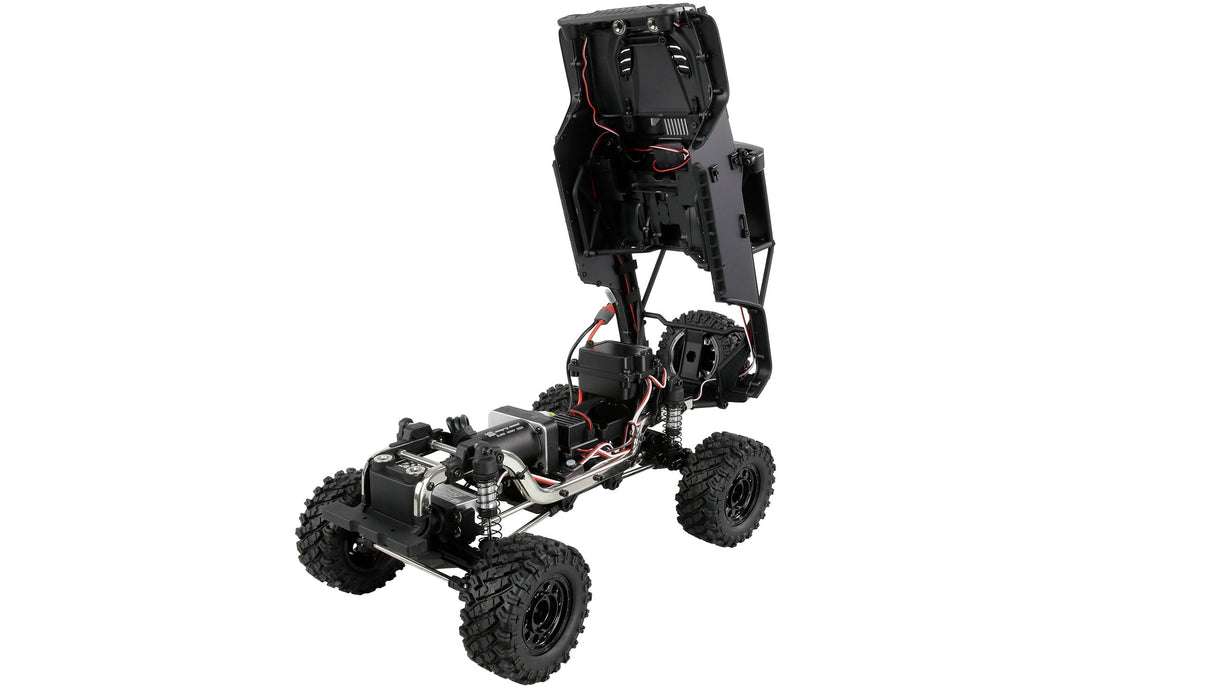 Amewi Hyper Go SC Scale Crawler Basic versión brushless 1:12 RTR Antracita RC teledirigido
