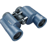 Bushnell - H2O 2 - Prismáticos - 10x42 Azul Oscuro Porro - Completamente Multicoated - Impermeable/Antivaho - Oculares Twist Up - Deportes Acuáticos - Náutica
