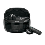 JBL Tune Beam Ghost 2, auriculares inalámbricos con cancelación de ruido y Bluetooth, hasta 48 hrs de autonomía, IP54 resistentes al agua y al polvo, diseño ergonómico, Black Ghost