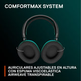 SteelSeries Arctis Nova 7 Wireless - Cascos Gaming Inalámbricos Multisistema - Controladores magnéticos de neodimio - 2,4GHz + Bluetooth - 38h de batería - Micro ClearCast Gen2 IA - PC,PS5,VR