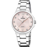 Reloj FESTINA para Mujer F20582/2 Mademoiselle Caja de Acero Inoxidable 316l Gris Plata Correa de Acero Inoxidable 316l Gris Plata