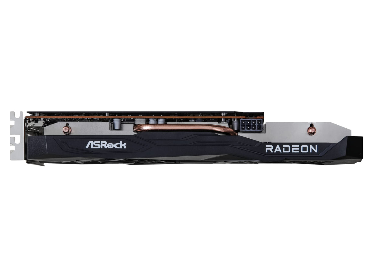 ASRock Tarjeta gráfica AMD Radeon RX 7600 Challenger 8GB OC GDDR6 DisplayPort HDMI 0dB Silent Cooling Graphics Card 128-bit 7680 x 4320 18 Gbps