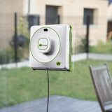 Wiizzee Robot Limpiador de Ventanas NV-01, Fino, silencioso, 3 Modos de Limpieza (N/Z/NZ), método de Control por aplicación, Control Remoto