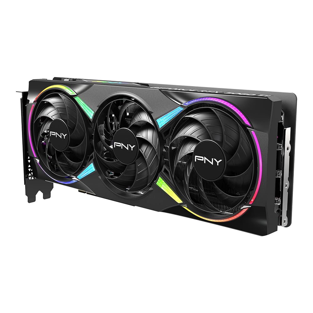 PNY GEFORCE RTX 5060 Ti 16GB ARGB Overclockeado Triple Ventilador DLSS 4