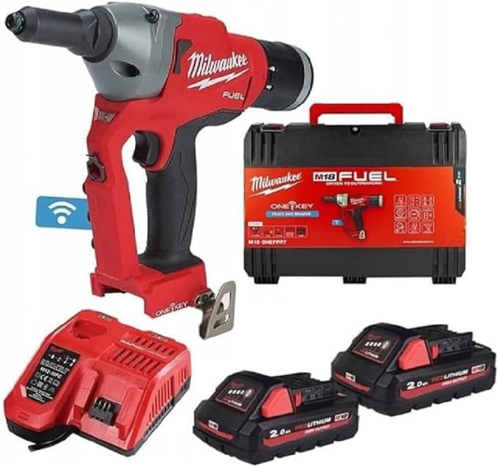 M18 ONEFPRT-202X - Remachadora 18 V 2,0 Ah Tecnología Fuel One Key