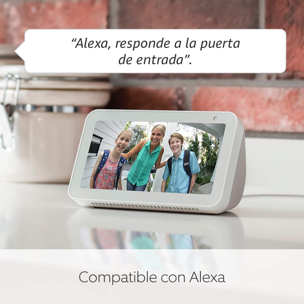 Ring videotimbre cableado Pro (anteriormente Video Doorbell Pro 2) | Timbre con cámara, vídeo 1536p HD, vídeo de cuerpo entero, detección de movimiento 3D y wifi | 30 días gratis de Ring Home