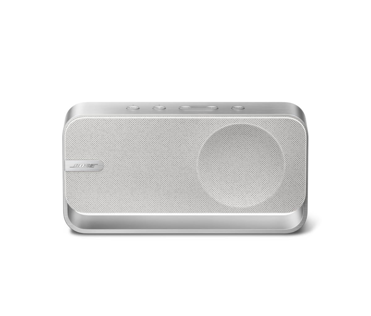 Bose SoundLink Home Altavoz, Altavoz Bluetooth de Estantería Portátil e Inalámbrico, hasta 9 Horas de Batería, Plateado Claro