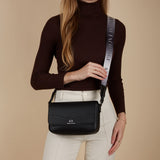 Armani Exchange Bolso de mujer 942912CC783 blanco, negro, Rozmiar uniwersalny, retro, Black, Rozmiar uniwersalny, Retro