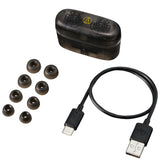 Audio-Technica ATH-CKS30TW+ Auriculares inalámbricos (Negro translúcido)
