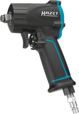 Llave de impacto neumática HAZET 9012M I Max. par de apriete 1100 Nm, cuadrado 12,5 mm (1/2 pulgada) I baja vibración - herramienta para apretar y aflojar tornillos
