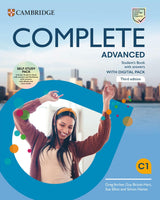 Complete Advanced Third edition. Self-Study Pack (2023)
