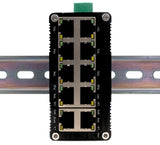EXSYS EX-62025PoE - Conmutador PoE Industrial (10 Puertos, Mini no administrado)