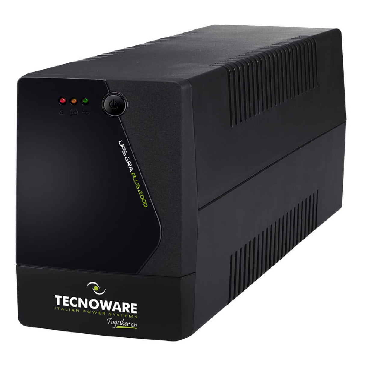 Tecnoware SAI Era Plus 2000 - Sistemas de Alimentación Ininterrumpida - 6 salidas IEC - Autonomía: 30 min/PC o 150 min/Módem Router - Potencia 2000 VA
