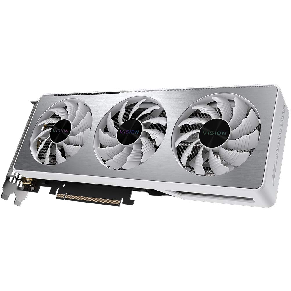 Gigabyte Technology GeForce RTX 3060 Vision OC 12G (Rev. 2.0) NVIDIA 12 GB GDDR6(NO VALIDO para MINERIA), GV-N3060VISION OC-12GD V2