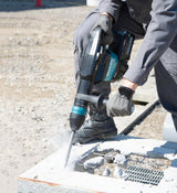 Makita HM001GZ02 - Martillo demoledor BL 40Vmáx XGT 7,1 kg AVT AWS (40 V, iones de litio, 40 V) (sin batería, sin cargador) Azul Petróleo
