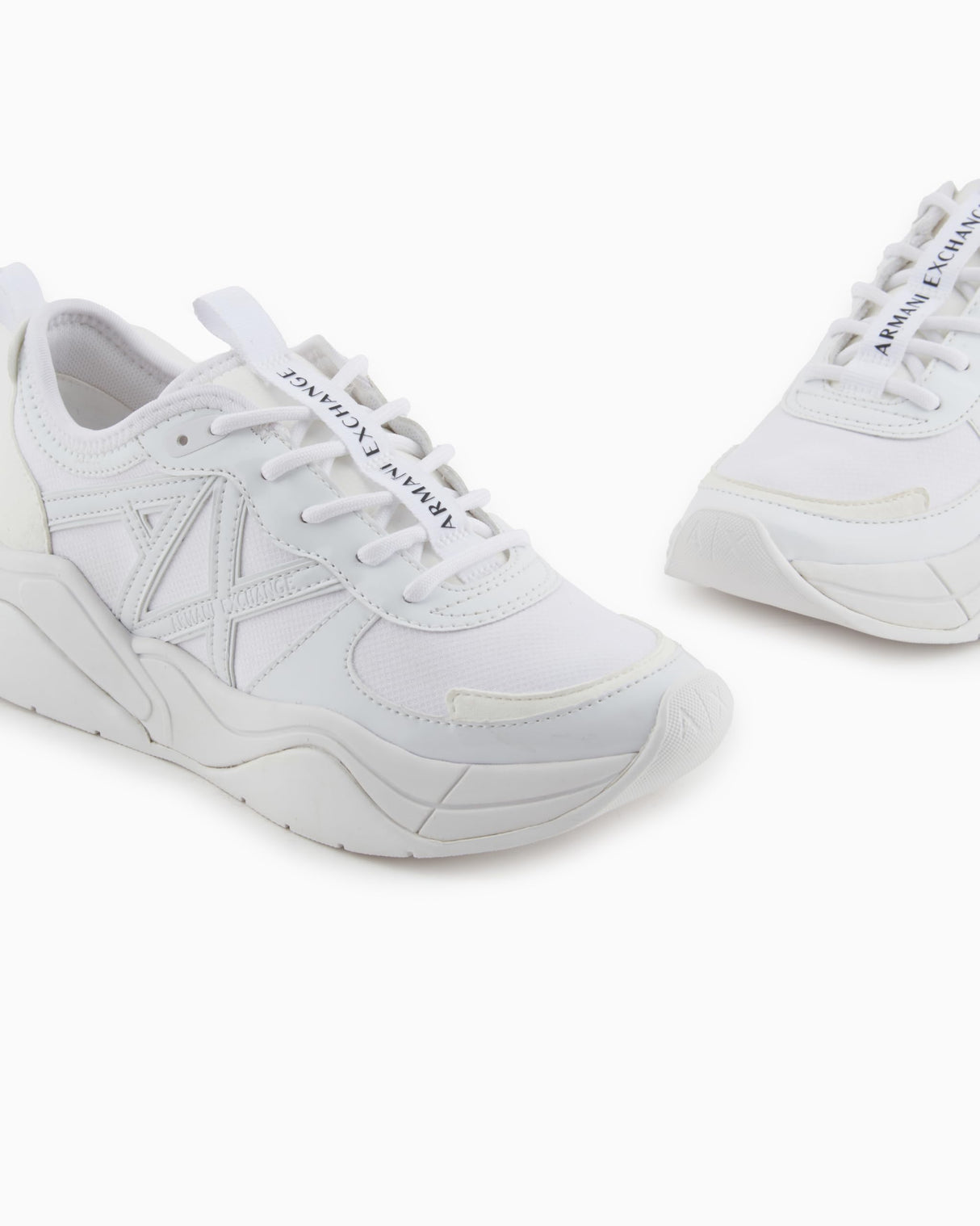 Armani Exchange Zapatillas Lace Up Blanco