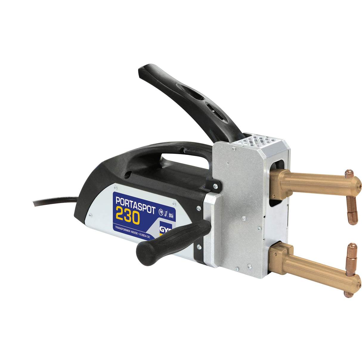YS Portaspot 230 Mig Spot Welder Welding Heavy Duty Professional full Digital Microprocessor Controlled Handheld Stapler Design Metal Vehicle Weld with Variable Digital Controls 022256-GYS