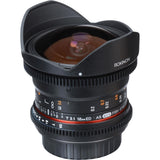 Rokinon Cine DS 12 mm t3.1 Ultra Wide Cine Lente de Ojo de pez – Full Frame Compatible