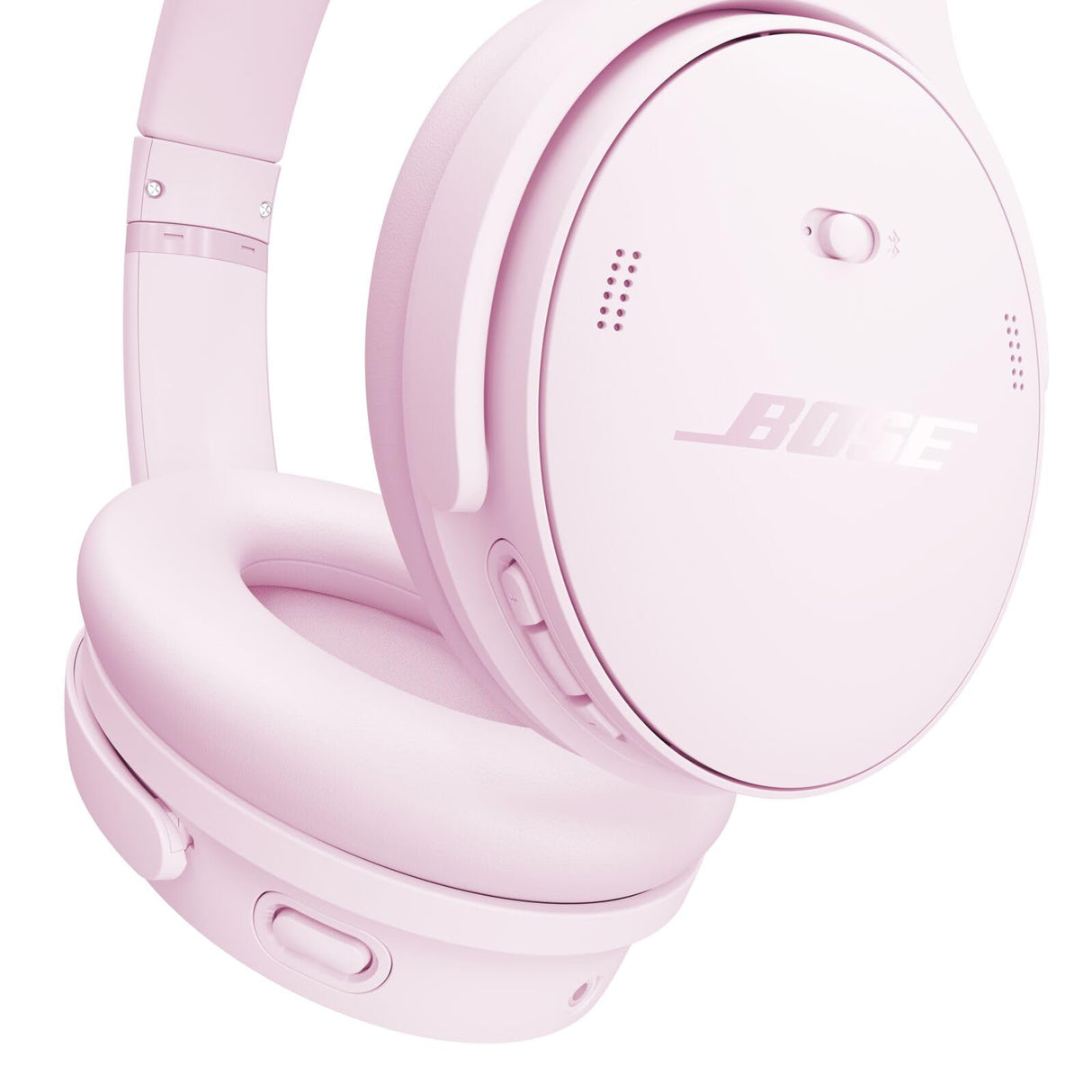 Bose QuietComfort Headphones, Auriculares inalámbricos con cancelación de Ruido, Auriculares de Diadema con Bluetooth, micrófono y Cable con hasta 24 Horas de autonomía, Rosa Palo - Edición Limitada