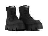 Palladium Pallasquad Zip TX, Botas Cortas al Tobillo Mujer, Negro, 38 EU
