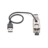 StarTech.com Mini Conversor de Medios de Fibra Gigabit a Ethernet RJ45 - de Fibra Monomodo o Multimodo - Alimentado por USB