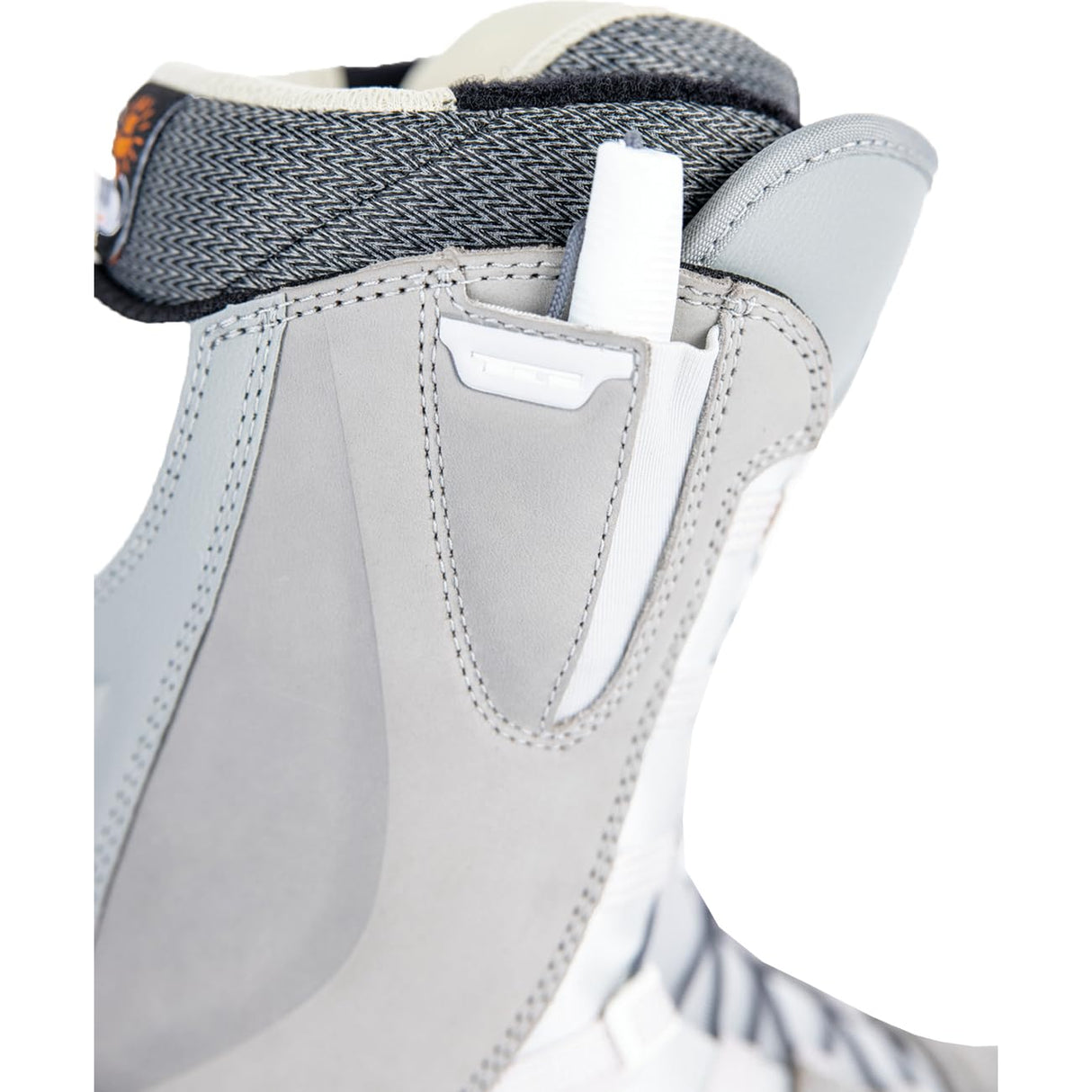 Nitro Bianca TLS Premium All Mountain Freeride Freestyle Sistema de Cordones rápidos Barco Snowboard, Mujeres, Gris, MP 25.5 // EU 39 1/3 // US WMN 8