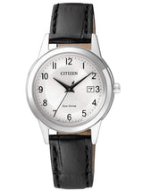 Citizen Reloj Analógico para Mujer de Cuarzo con Correa en Cuero FE1081-08A