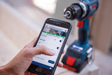 Bosch Professional 18V System GSB 18V-90 C - Taladro percutor a batería (64 Nm, 2100 rpm, conectable, sin batería, en caja)