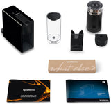 Nespresso Intenso Krups Essenza Mini XN1108 - Cafetera de cápsulas 19 bares, 2 programas de café, tamaño ultracompacto y función de autoapagado, Negro