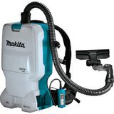 Makita DVC660Z Mochila aspiradora (sin batería y Cargador), 6 litros, Negro