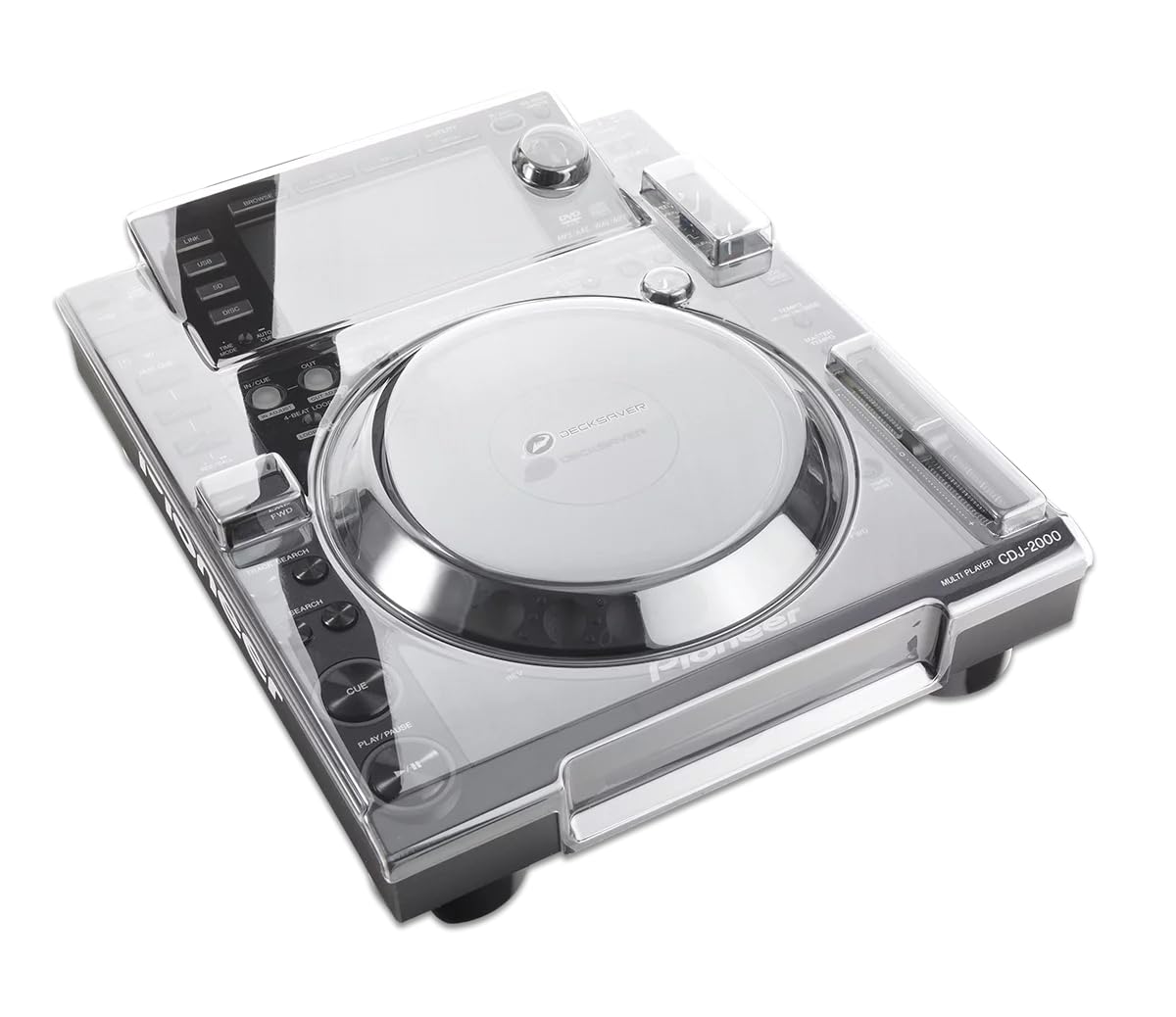 DeckSaver DS-PC-CDJ2000CF - Estuche, color transparente