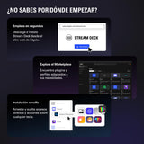 Elgato Stream Deck MK.2 – Controlador de estudio, 15 teclas macro, activa acciones en apps y software como OBS, Twitch, YouTube y otros, funciona en Mac y PC, Color Negro